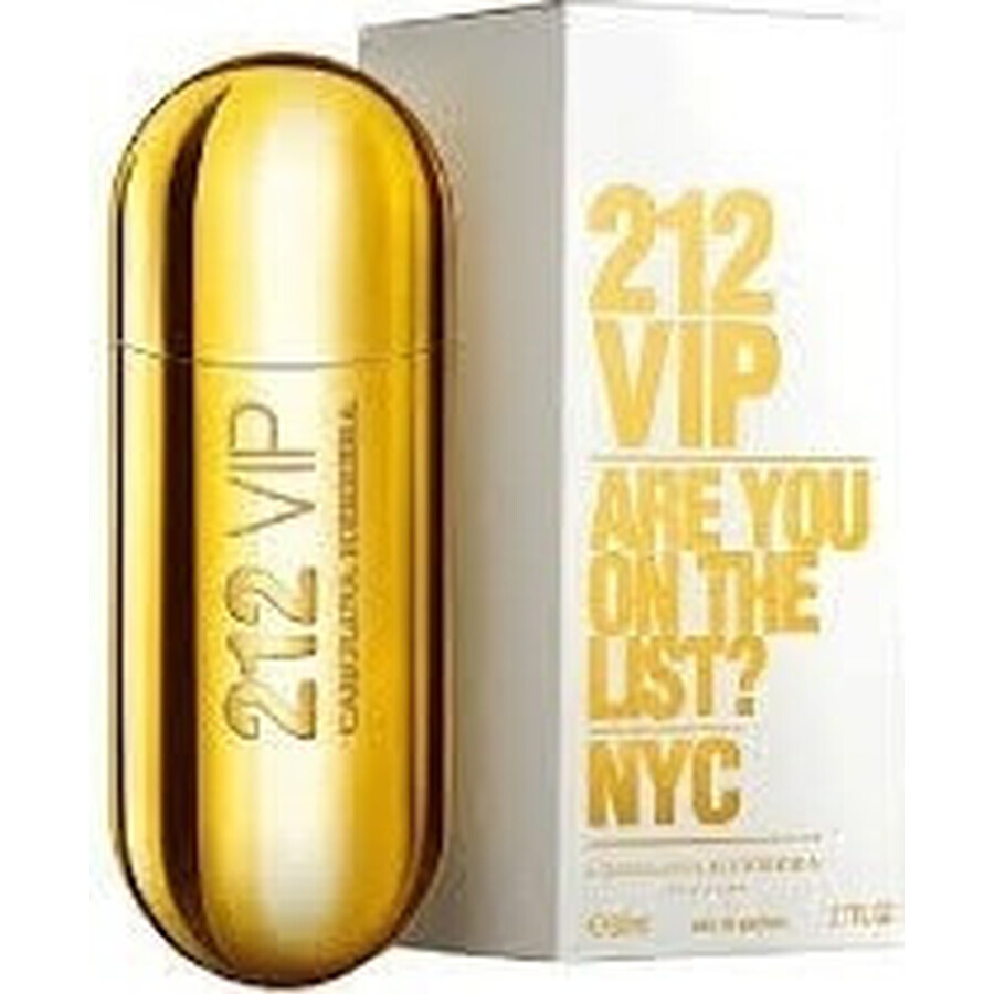 Carolina Herrera 212 Vip Edp 80ml 1×80 ml 1×80 ml, eau de parfum