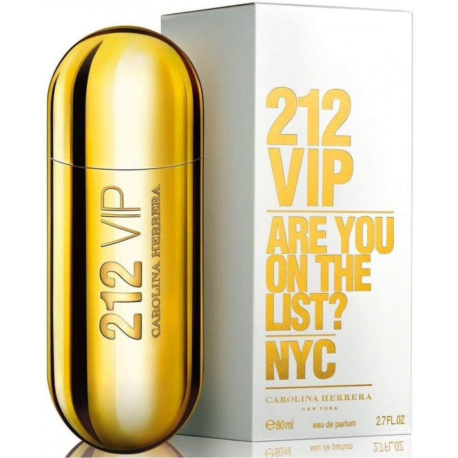 Carolina Herrera 212 Vip Edp 80ml 1×80 ml 1×80 ml, eau de parfum Carolina Herrera 212 Vip Edp 80ml 1×80 ml 1×80 ml, eau de parfum