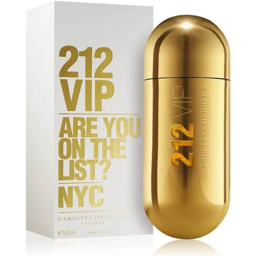 Carolina Herrera 212 Vip Edp 80ml 1×80 ml 1×80 ml, eau de parfum Carolina Herrera 212 Vip Edp 80ml 1×80 ml 1×80 ml, eau de parfum