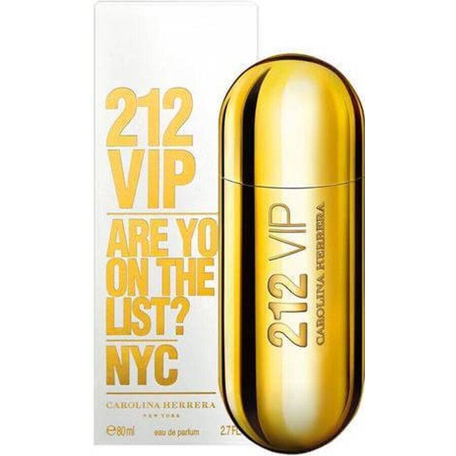 Carolina Herrera 212 Vip Edp 80ml 1×80 ml 1×80 ml, eau de parfum Carolina Herrera 212 Vip Edp 80ml 1×80 ml 1×80 ml, eau de parfum