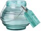 Emocio Vela perfumada de vidrio verde Aguas cristalinas 1&#215;1 ud., tama&#241;o 115 x 100 mm
