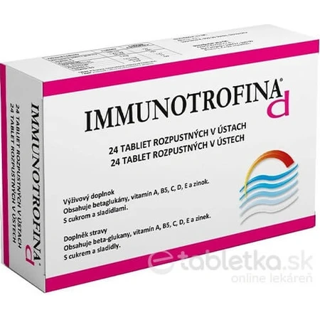 IMMUNOTROPHINE d 1×24 tbl