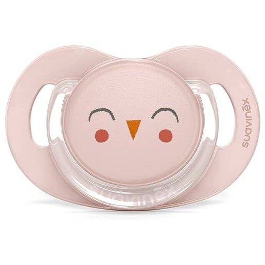 SUAVINEX | Anatomic SX PRO GOODHOMY anatomisch 6/18 m SOVIČKA - roze 1×1 st, sok