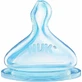NUK Vaso biberón FC+, V1 silicona, anticólico 1×1 piezas, chupete