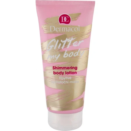 Dermacol Glitter my body Loción hidratante Glitter 1×200 ml, loción corporal