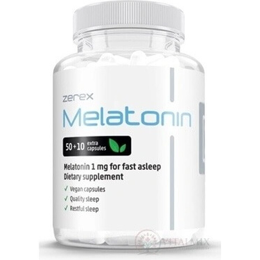 Zerex Melatonin 1 mg 1×60cps