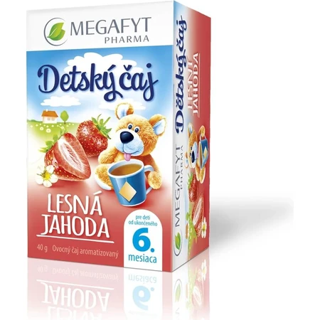 MEGAFYT FOREST BERRY Thé pour enfants 20×2 g (40 g), thé aux fruits