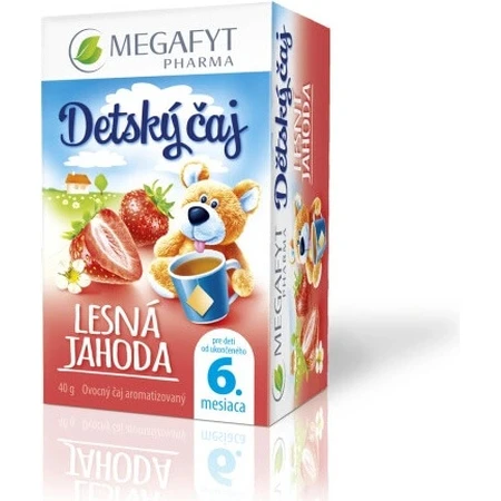 MEGAFYT FOREST BERRY Thé pour enfants 20×2 g (40 g), thé aux fruits