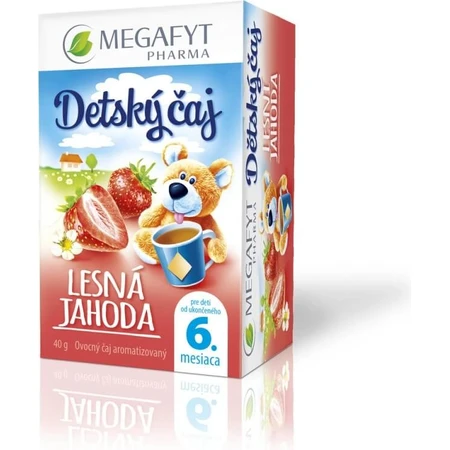 MEGAFYT FOREST BERRY Thé pour enfants 20×2 g (40 g), thé aux fruits