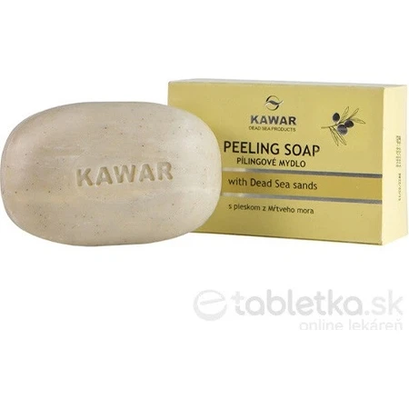 Zeep KAWAR PEELING 1×120 g, met Dode Zeezand