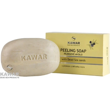 Zeep KAWAR PEELING 1×120 g, met Dode Zeezand
