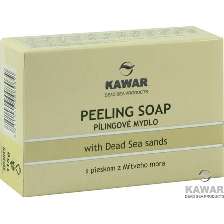 Zeep KAWAR PEELING 1×120 g, met Dode Zeezand