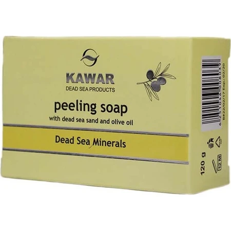 Zeep KAWAR PEELING 1×120 g, met Dode Zeezand