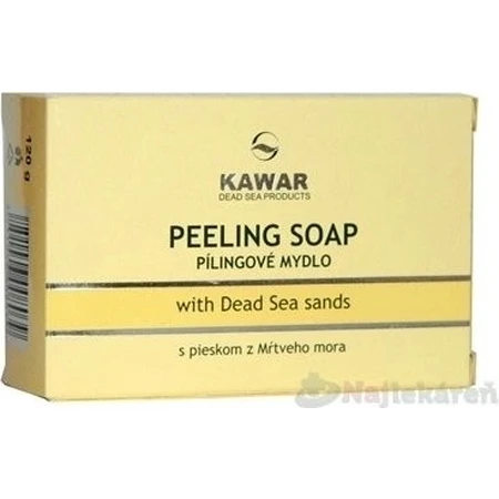 Zeep KAWAR PEELING 1×120 g, met Dode Zeezand