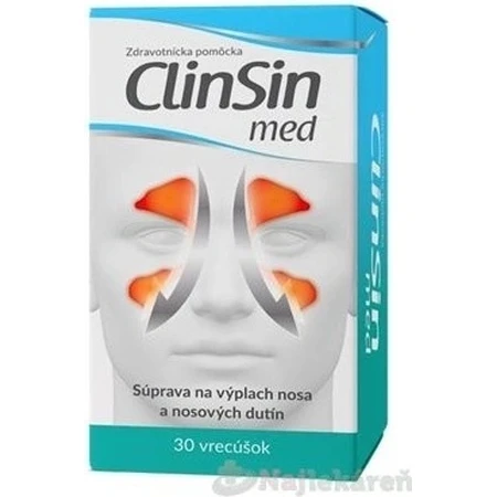 CLIN SIN Honey solution for nasal washes 1×30 pcs, solution