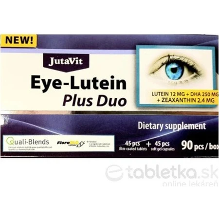 JutaVit Lutein Complex Plus Duo cps 45 pcs + tbl 45 pcs, set 1x1