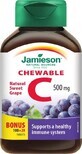 JAMIESON VITAMIN C 500 mg grape 1&#215;120 tbl, VITAMIN C, grape