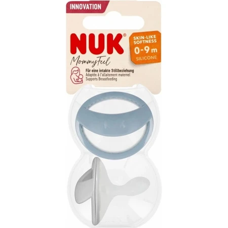 NUK Fopspeen MamaFeel Fopspeen 0-9 m BOX 1×2 stuks, fopspeen