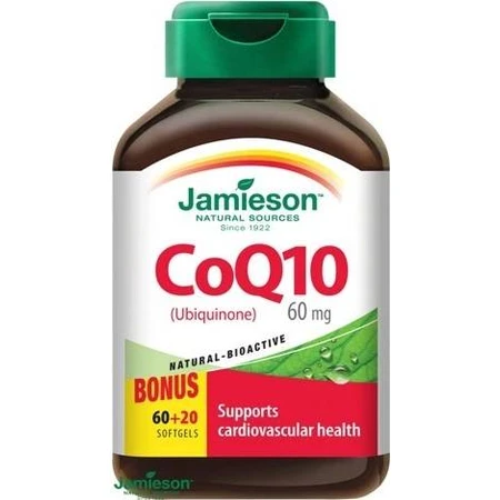 JAMIESON KOENZYM Q10 60 mg 1×60+20 cps, Nahrungsergänzungsmittel