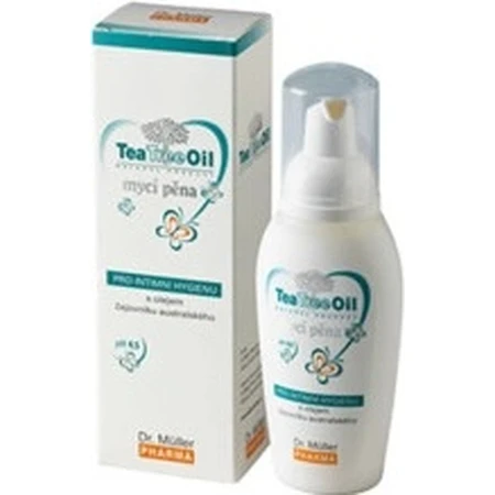 Müller Mousse nettoyante intime à l'huile d'arbre à thé 1x150 ml