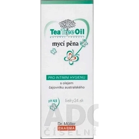 Müller Mousse nettoyante intime à l'huile d'arbre à thé 1x150 ml