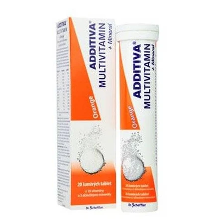 ADDITIVA MULTIVITAMIN + Mineral, Orange 1×20 tbl