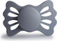 FRIGG Lucky symmetrical silicone pacifier Great Gray, +6m 1&#215;1 pc, silicone pacifier
