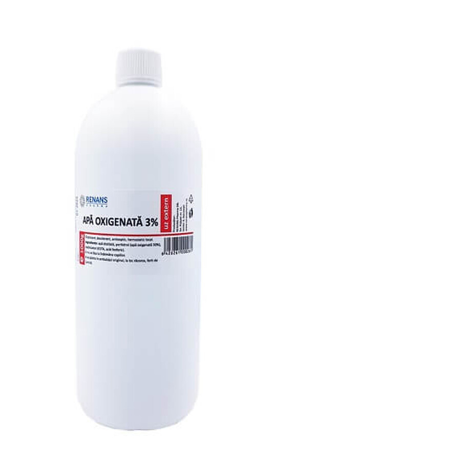 Buy Hydrogen peroxide 3%, 1000g, Renans Hydrogen peroxide 3%, 1000g, Renans