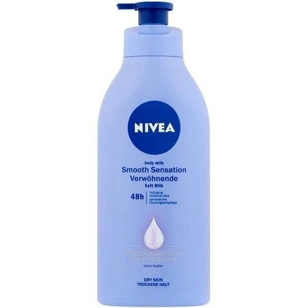 NIVEA Loción Corporal Cremosa Sensación Suave 625ml 1×625 ml, loción corporal