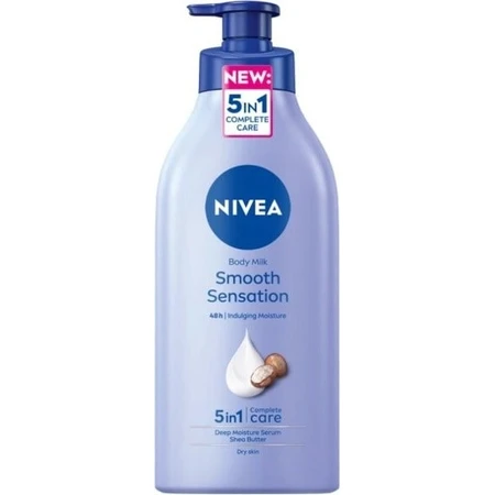 NIVEA Loción Corporal Cremosa Sensación Suave 625ml 1×625 ml, loción corporal