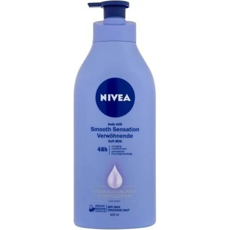 NIVEA Loción Corporal Cremosa Sensación Suave 625ml 1×625 ml, loción corporal