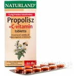 NATURLAND PROPOLIS TABLETTEN + VITAMIN C 1×60 tbl, Nahrungsergänzungsmittel