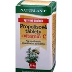 NATURLAND PROPOLIS TABLETTEN + VITAMIN C 1×60 tbl, Nahrungsergänzungsmittel