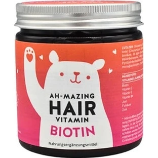 Bears with benefits Ah-mazing vitamins for healthy hair with biotin 1×60 pcs, vitamins for healthy hair