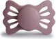 FRIGG Lucky symmetric silicone pacifier Twilight Mauve, +6m 1&#215;1 pc, silicone pacifier