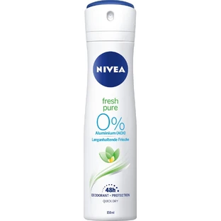 NIVEA Deo Spray Fresh Pure 1×150 ml, déodorant