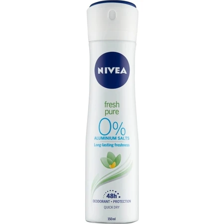 NIVEA Deo Spray Fresh Pure 1×150 ml, déodorant