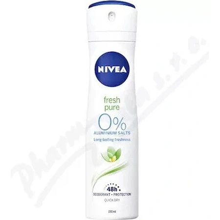 NIVEA Deo Spray Fresh Pure 1×150 ml, déodorant