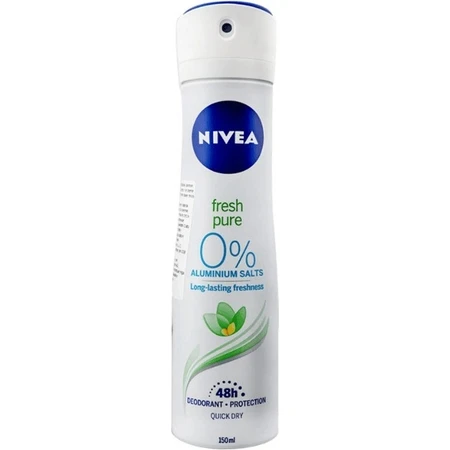 NIVEA Deo Spray Fresh Pure 1×150 ml, déodorant