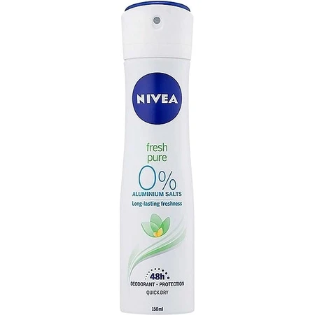 NIVEA Deo Spray Fresh Pure 1×150 ml, déodorant