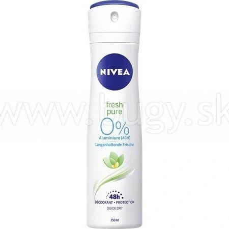NIVEA Deo Spray Fresh Pure 1×150 ml, déodorant