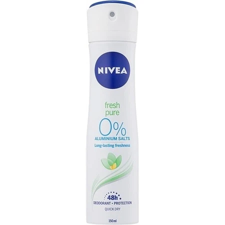 NIVEA Deo Spray Fresh Pure 1×150 ml, déodorant