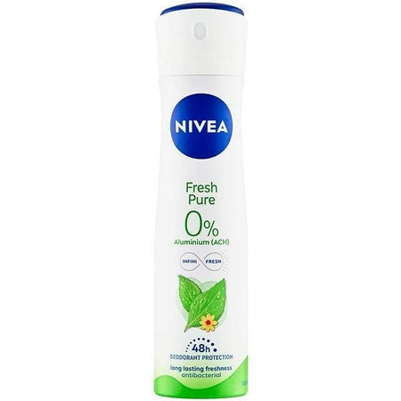 NIVEA Deo Spray Fresh Pure 1×150 ml, déodorant