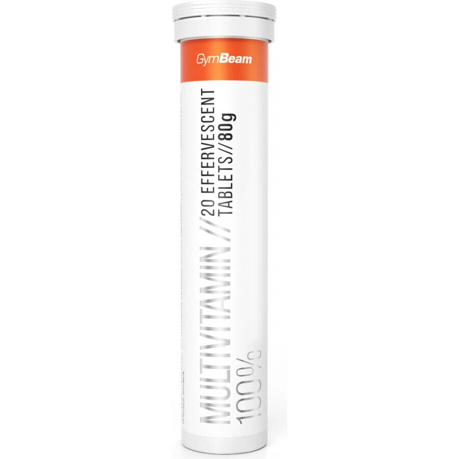 Gymbeam Multivitamin 100% 20tbl orange 20 Tabletten orange
