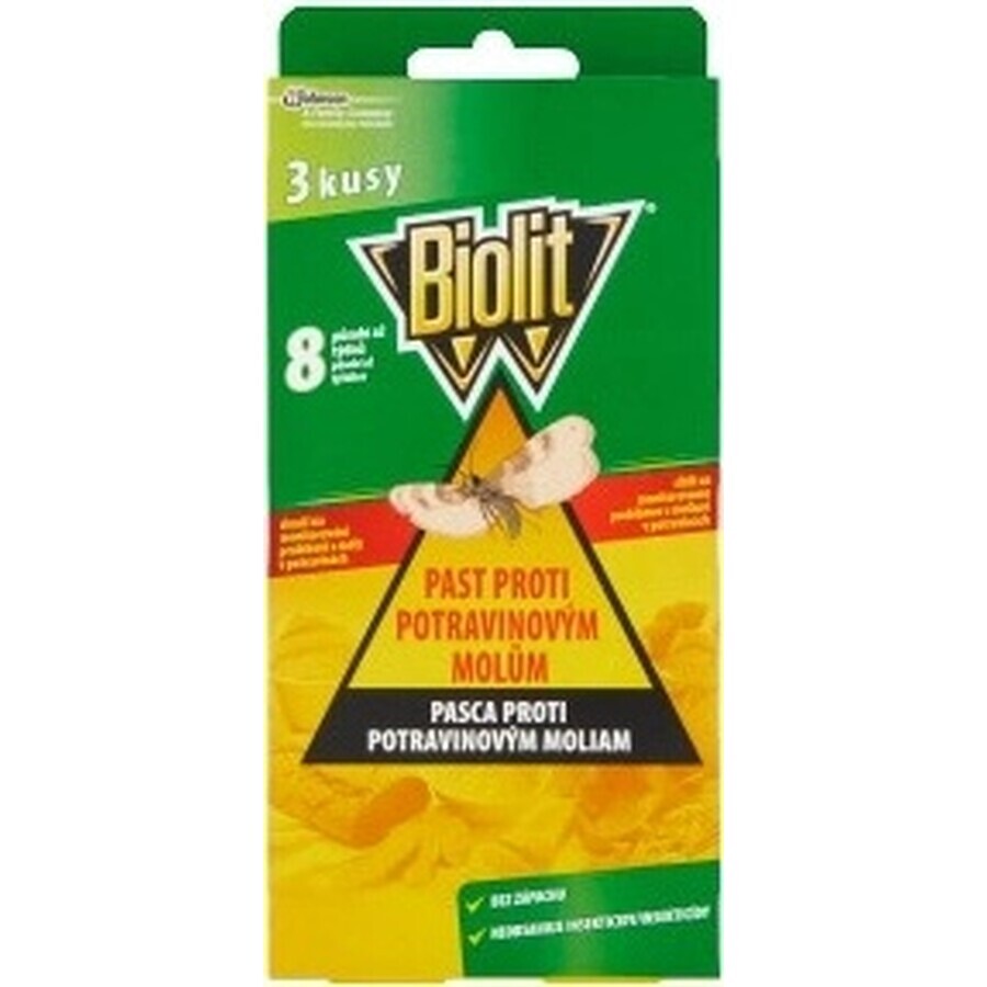 Biolit food moth trap 1×3 pcs, moth trap