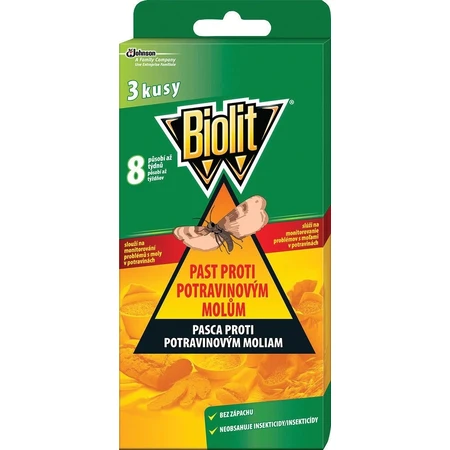 Biolit food moth trap 1×3 pcs, moth trap