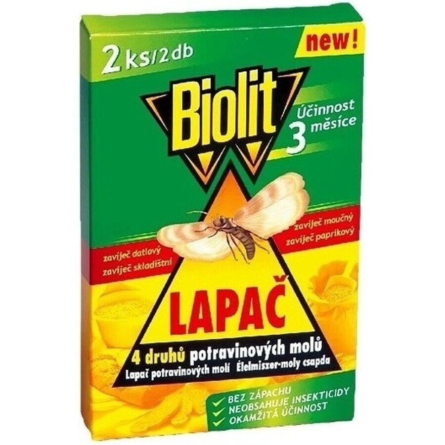 Biolit food moth trap 1×3 pcs, moth trap