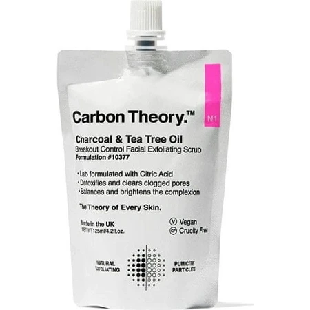 Carbon Theory Gezichtsscrub 125 ml, peeling