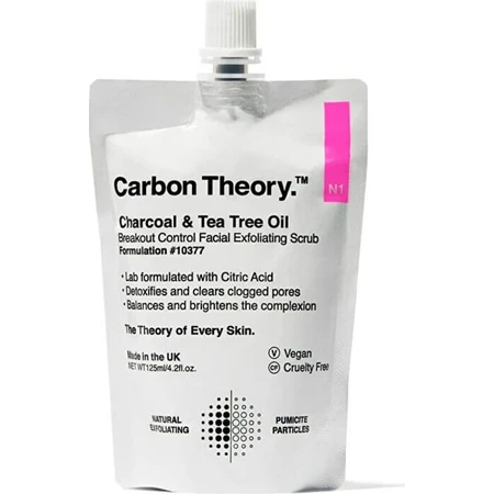 Carbon Theory Gezichtsscrub 125 ml, peeling