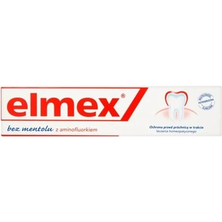 ELMEX PATE A DENTS SANS MENTHOL 1×75 ml, sans menthol